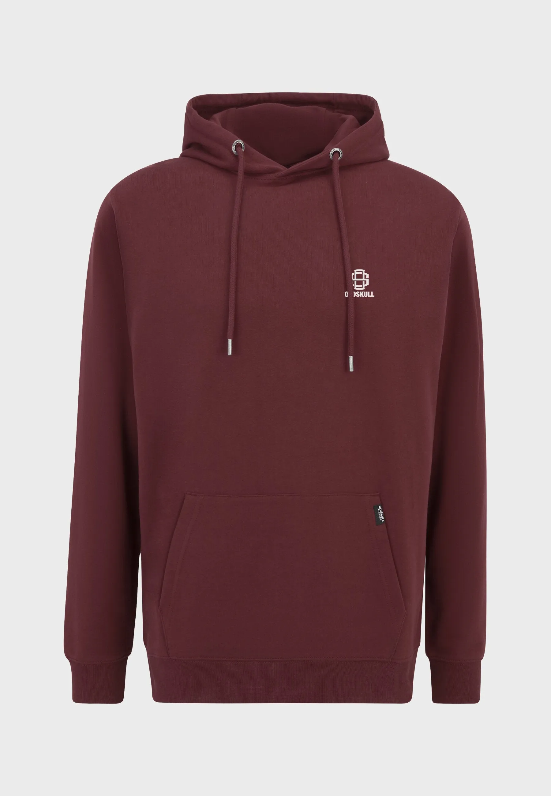 Oldskull Iconic Logo Hoodie Burgundy