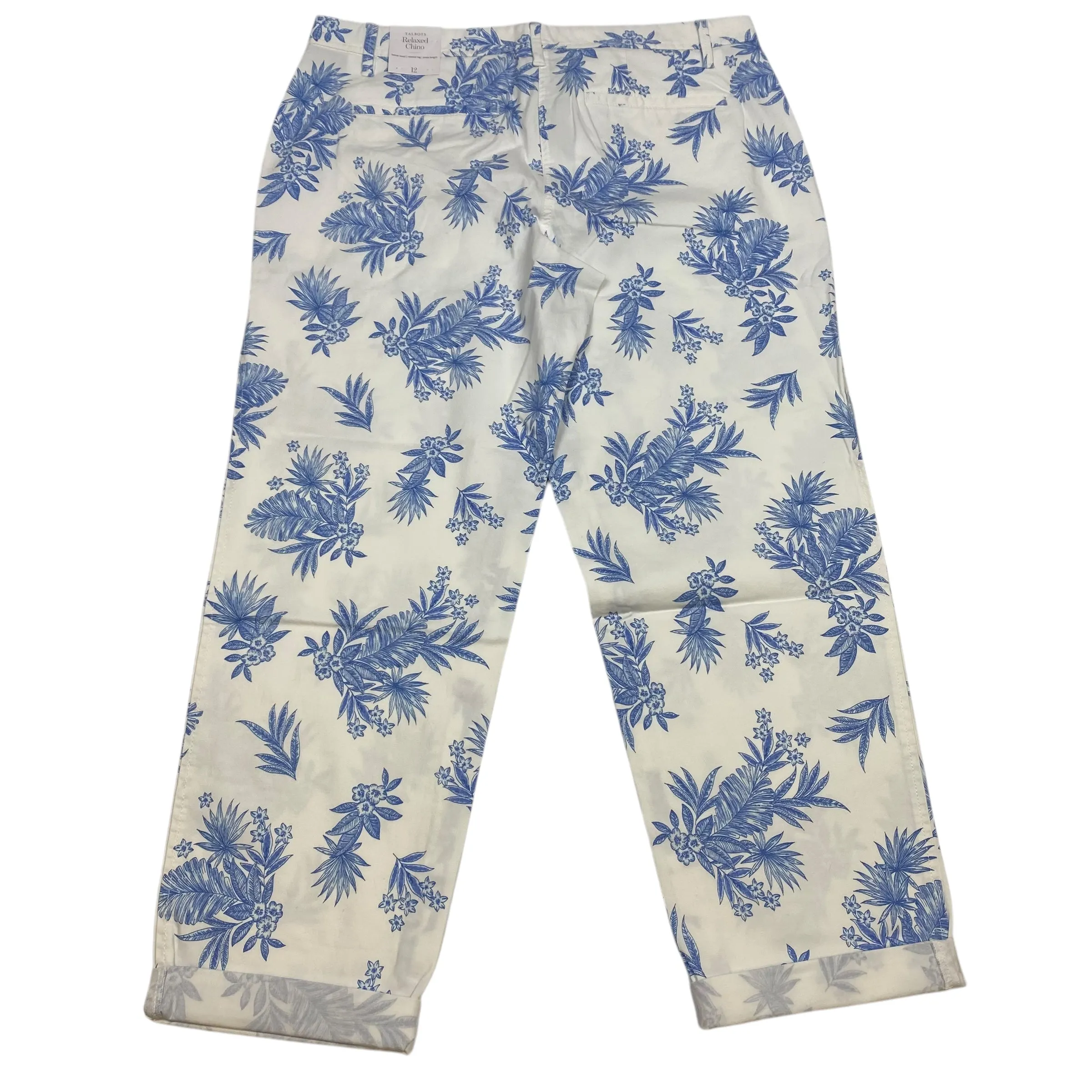 Pants Chinos & Khakis By Talbots In Blue & White, Size: 12