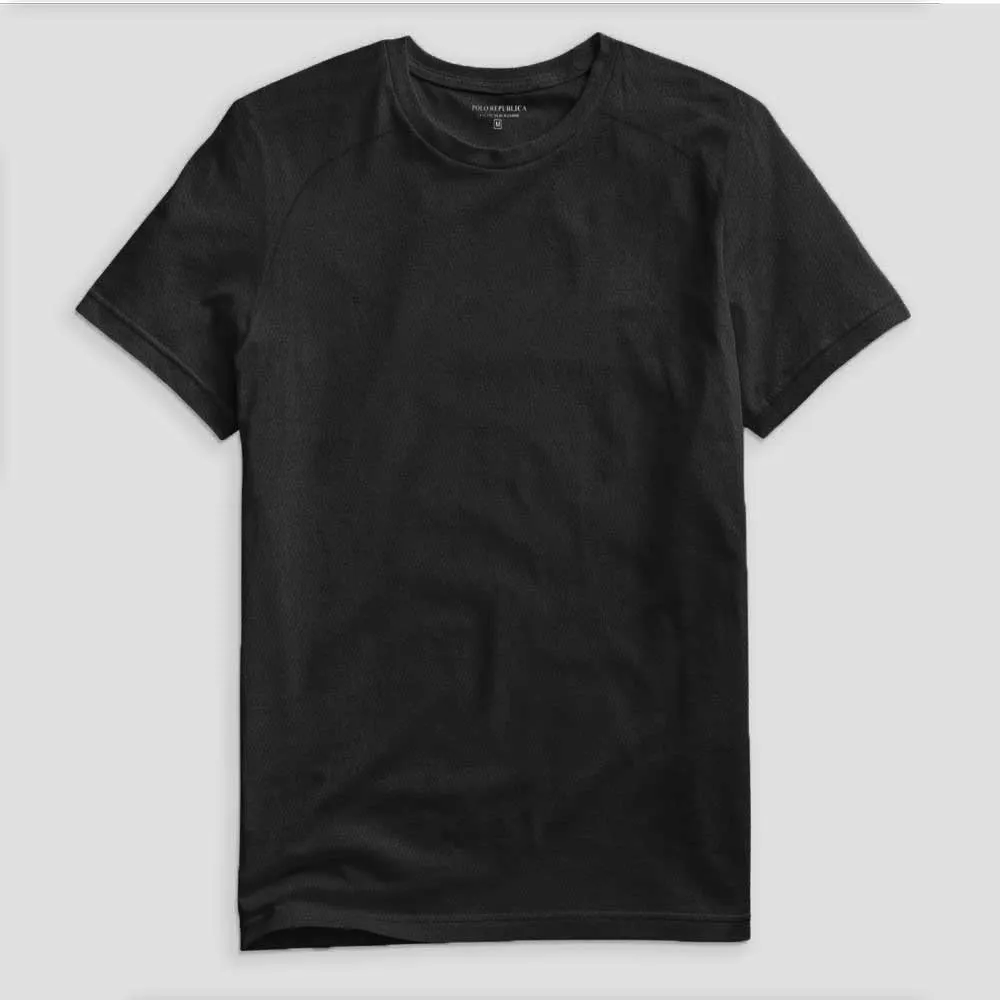 Polo Republica Men's Essentials Raglan Sleeve Activewear Tee Shirt