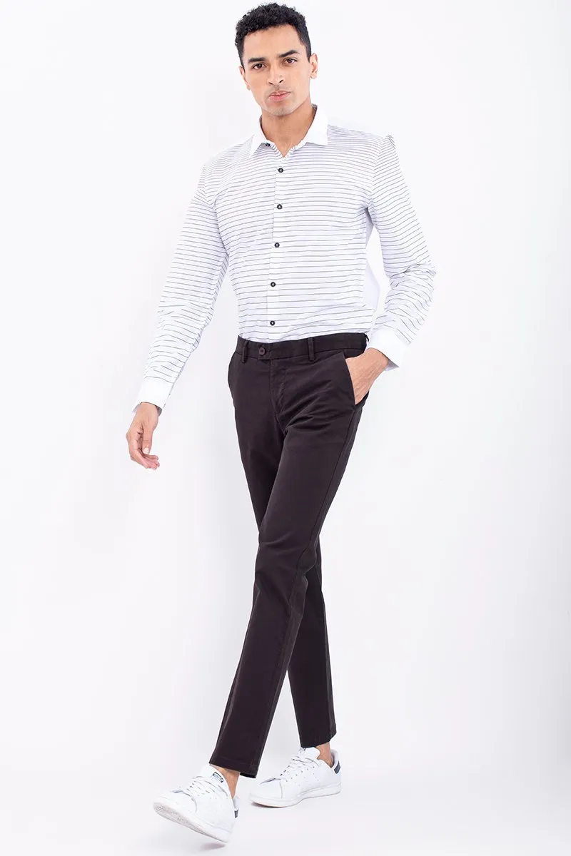 SF Dark Mahogany 2-Way Stretch Washed Chino