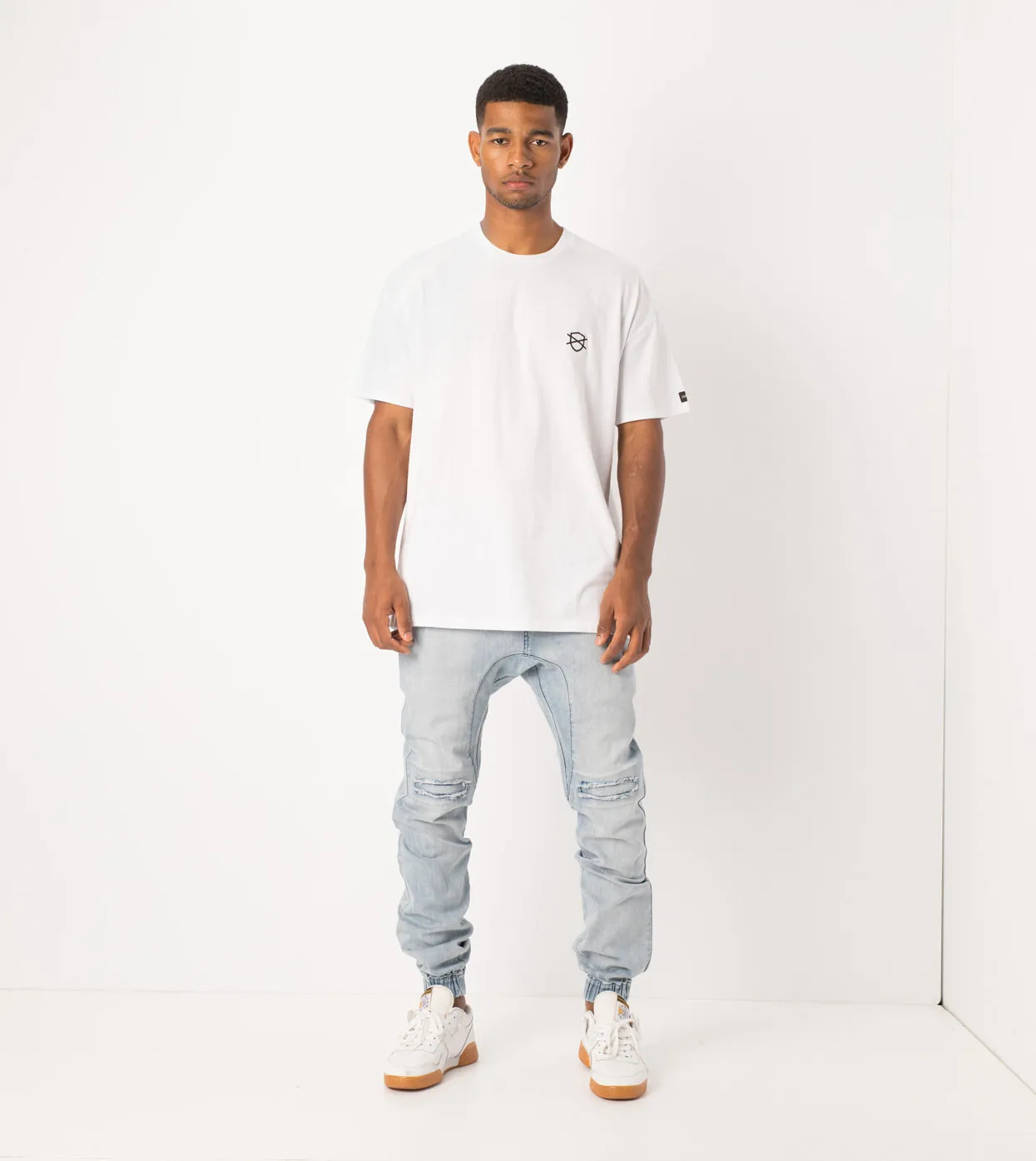 Shield Rugger Tee White