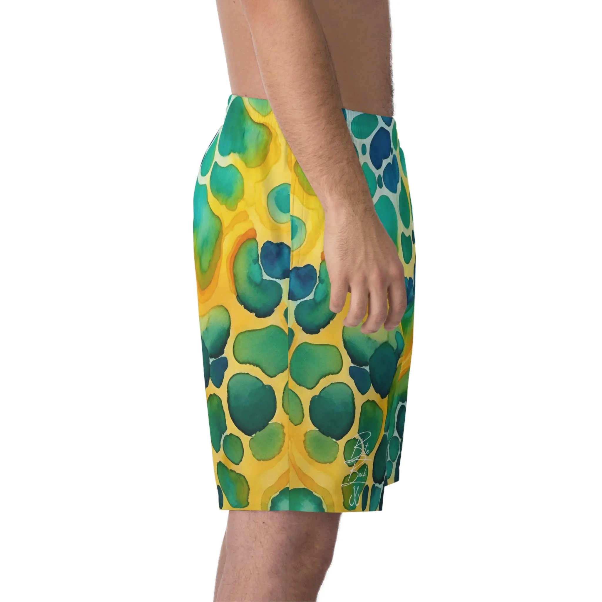 The Wharf Men's Elastic Beach Shorts