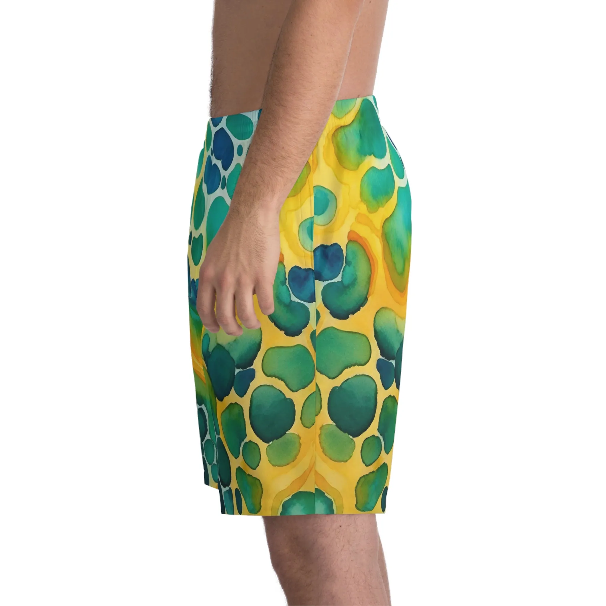 The Wharf Men's Elastic Beach Shorts
