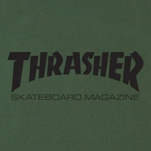 Thrasher Skate Mag T-Shirt Army